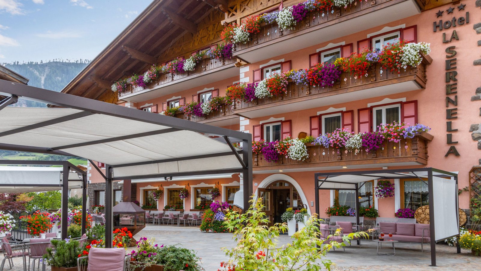 Das Hotel La Serenella in Moena im Trentino